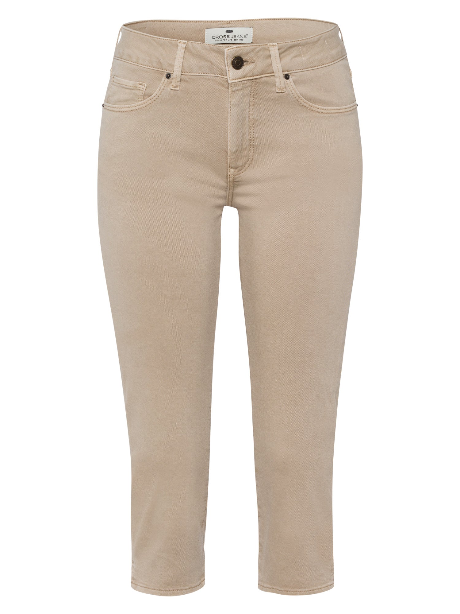 CROSS JEANS Amber Capri - Oatmeal Fawn Beige - A548-021