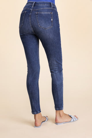 BLUE FIRE Lara Skinny-Jeans - Dusty Cobblestone Blue - 1136.242