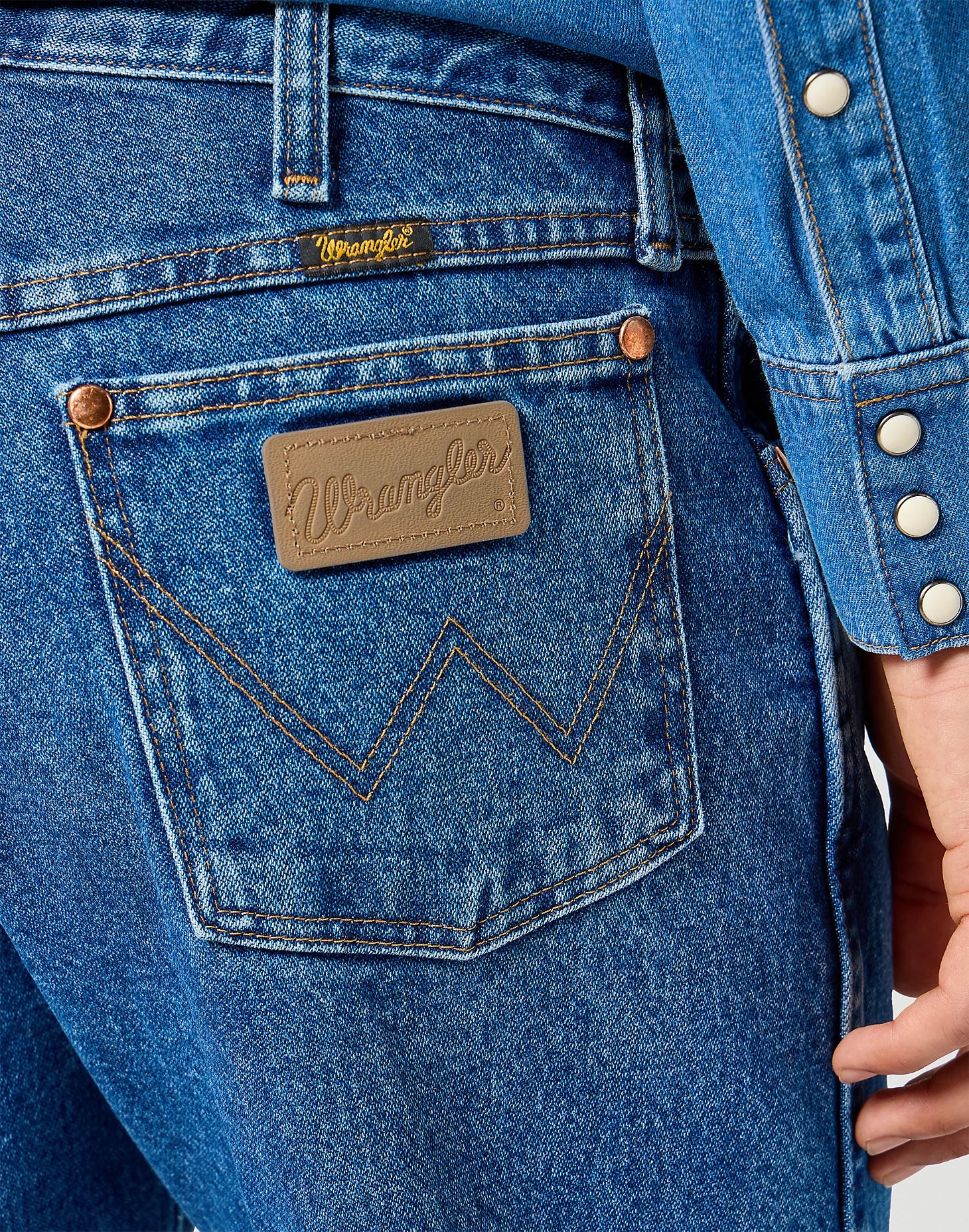 WRANGLER 13MWZ Cowboy - Indigo Canyon Blue - 112358496 von Wrangler