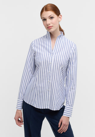 ETERNA REGULAR FIT OXFORD SHIRT - Ocean Mist Stripe - 6028-19-D266