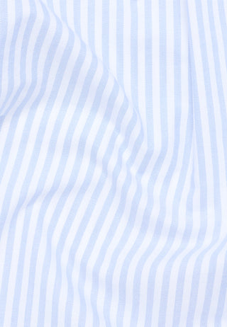 ETERNA REGULAR FIT Langarmhemd - Sky Pinstripe Light - 6008-12-D935