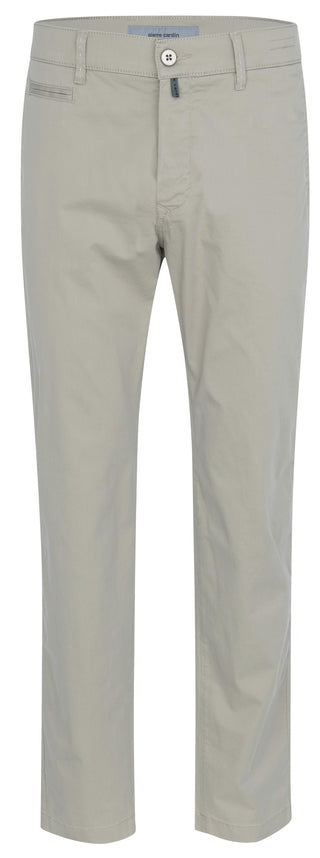 PIERRE CARDIN LYON Tapered twill - Light Sand Mist - 33757 4023.1105