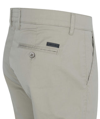 PIERRE CARDIN LYON Tapered twill - Light Sand Mist - 33757 4023.1105