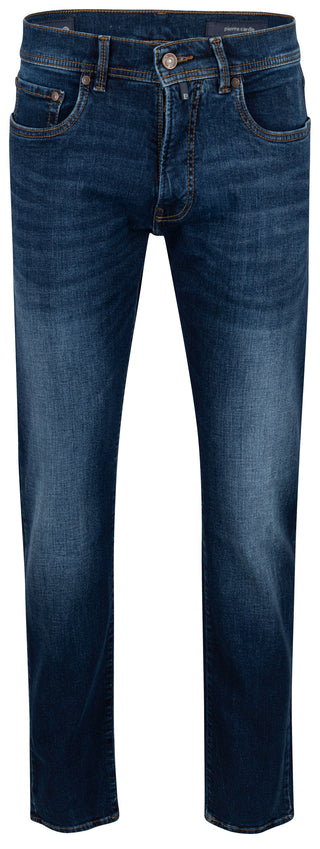 PIERRE CARDIN LYON Tapered Jeans - Indigo Wash Aurora - 34510 7735.6825
