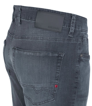 MAC ARNE PIPE Five-Pocket Jeans - Steel Blue Shadow - 0517-00-0951L-H827