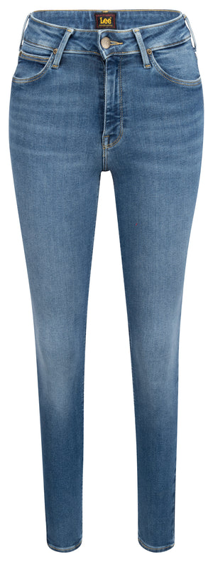 LEE Foreverfit Five Pocket - Shore Blue Denim - 112338351