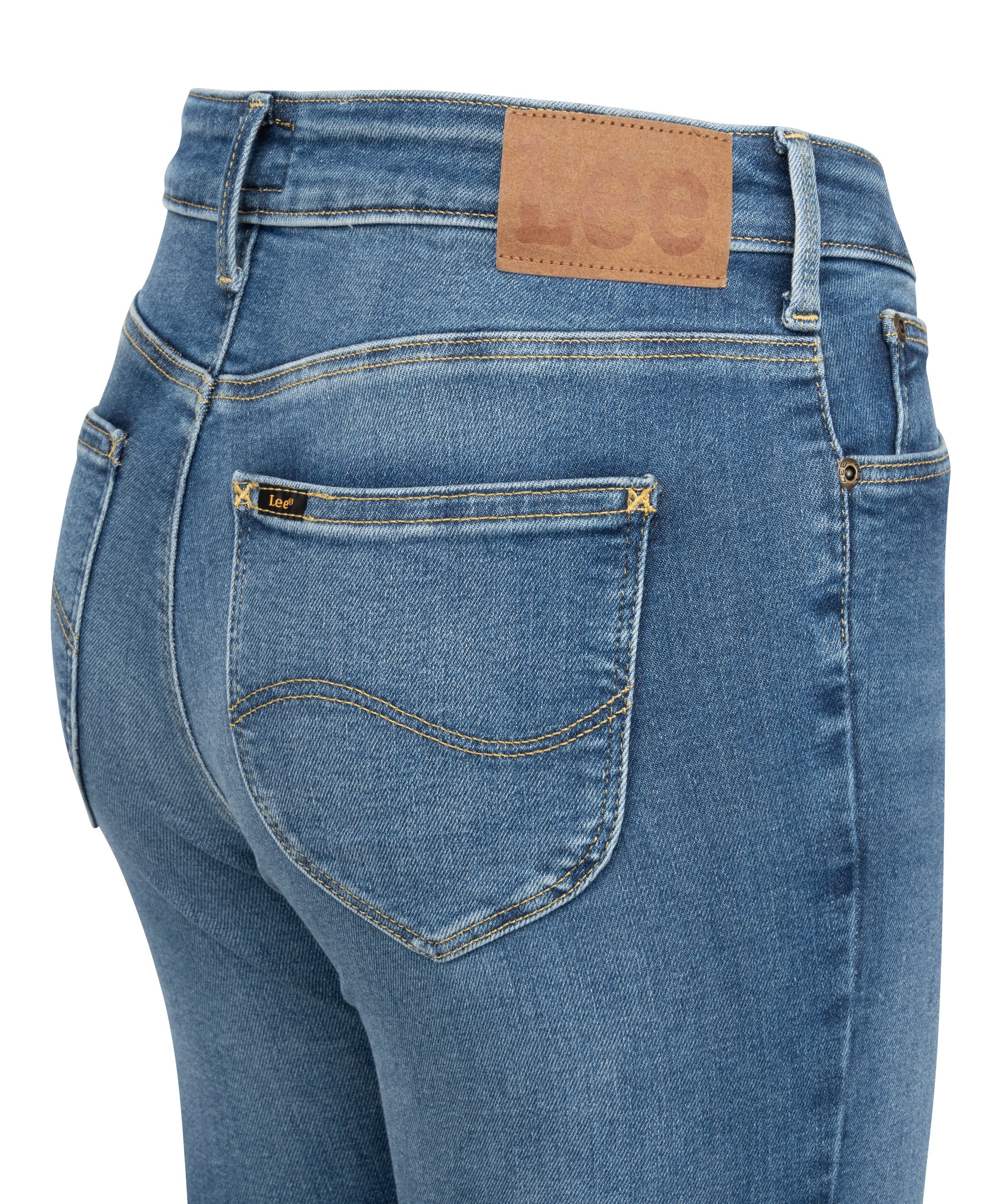 LEE Foreverfit Five Pocket - Shore Blue Denim - 112338351 von LEE