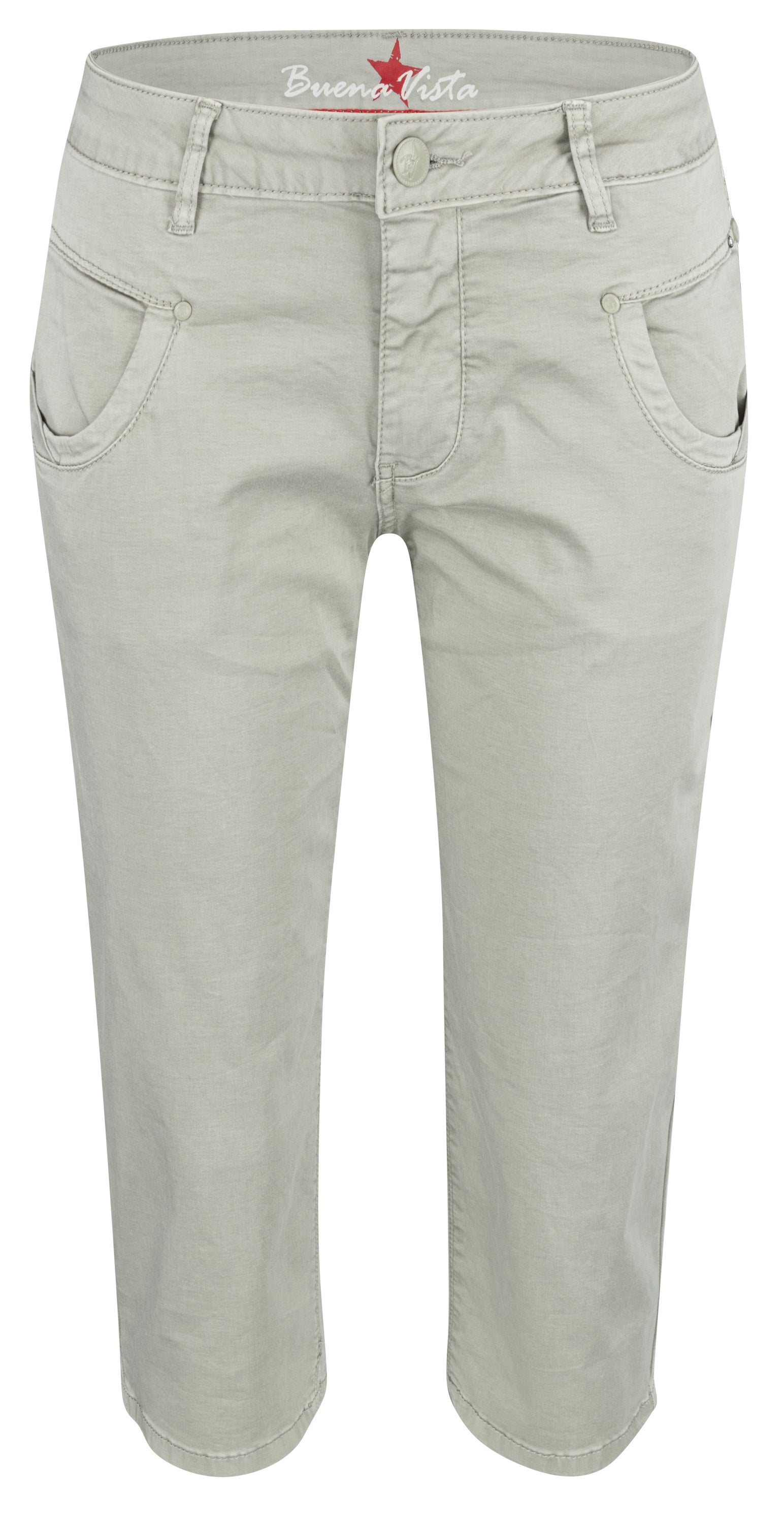 BUENA VISTA Anna Capri Jeans - Misty Sage Green - 2404 B5885 4003.7115