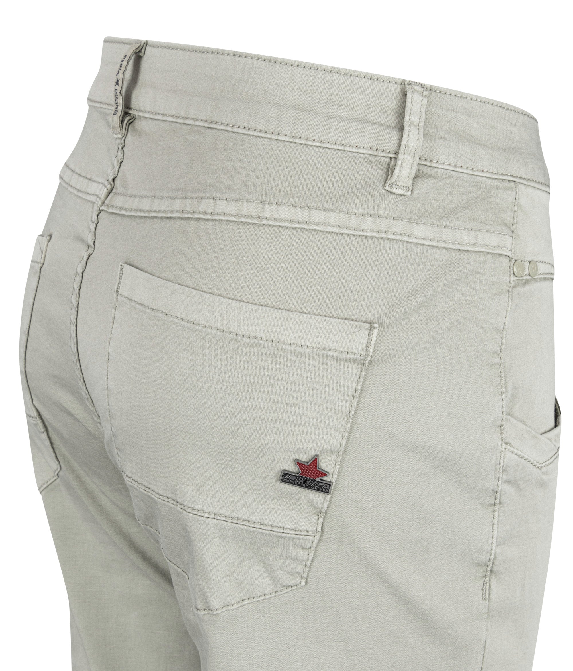 BUENA VISTA Anna Capri Jeans - Misty Sage Green - 2404 B5885 4003.7115 von Buena Vista