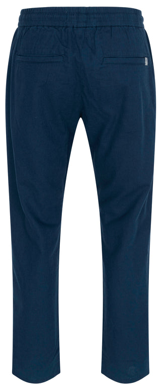 BLEND Bhnoriel Jogpants - Midnight Linen Navy - 20713693.194024