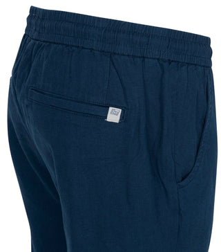 BLEND Bhnoriel Jogpants - Midnight Linen Navy - 20713693.194024