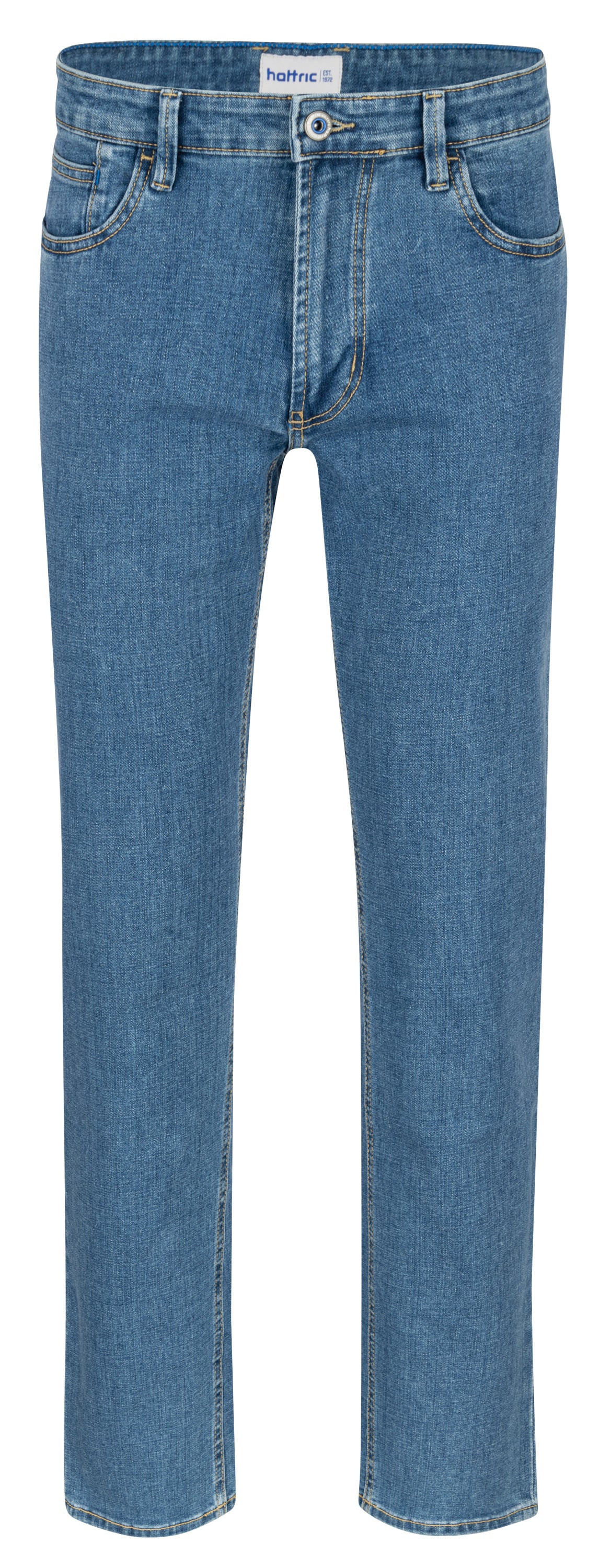 HATTRIC HUNTER Jeans - Cornflower Wash Blue - 688365 9690.86