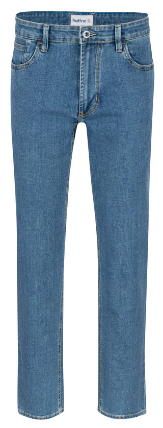 HATTRIC HUNTER Jeans - Cornflower Wash Blue - 688365 9690.86