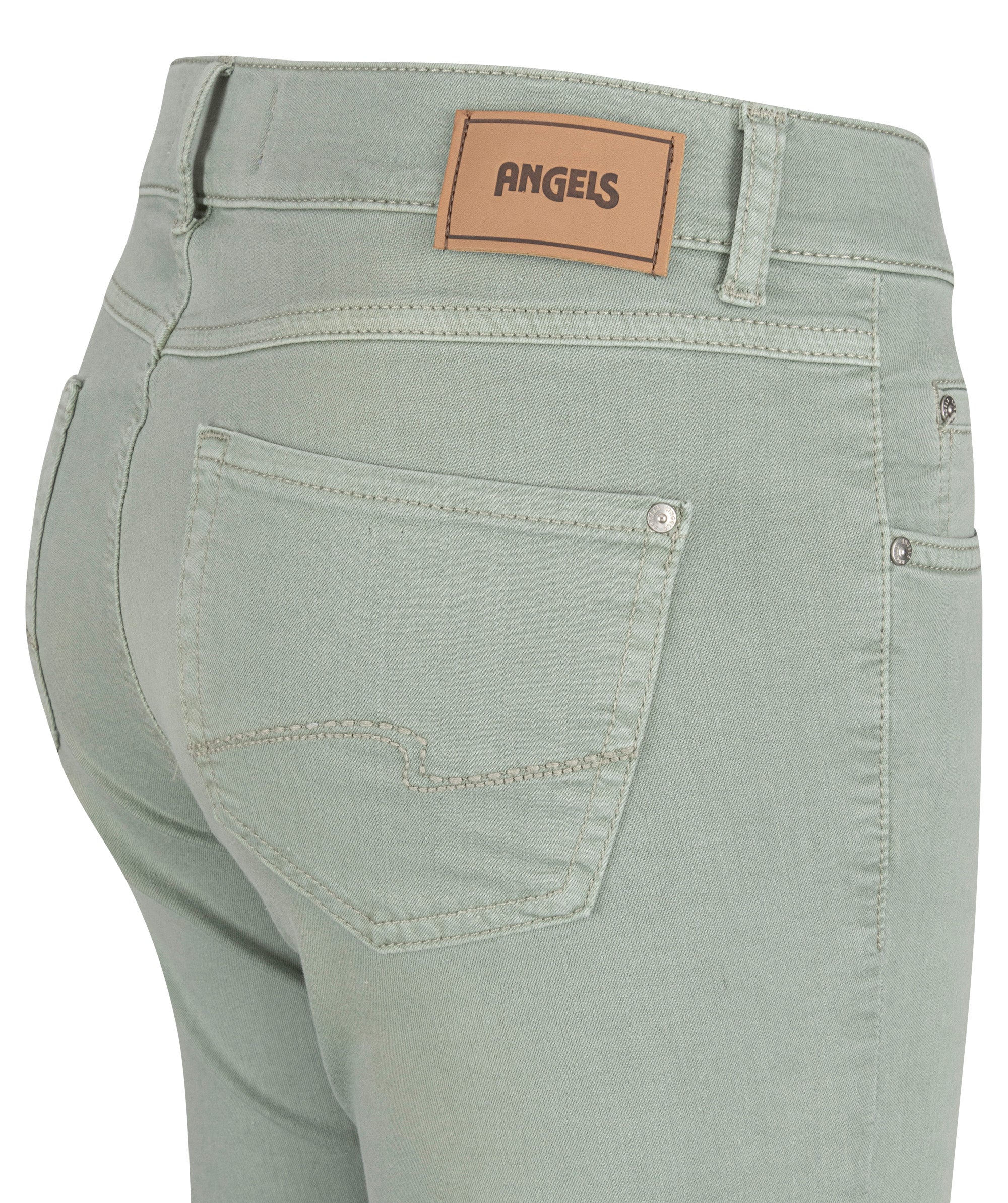 ANGELS Cici Jeans - Soft Sage Green - 332 3400.53758 von Angels Jeans