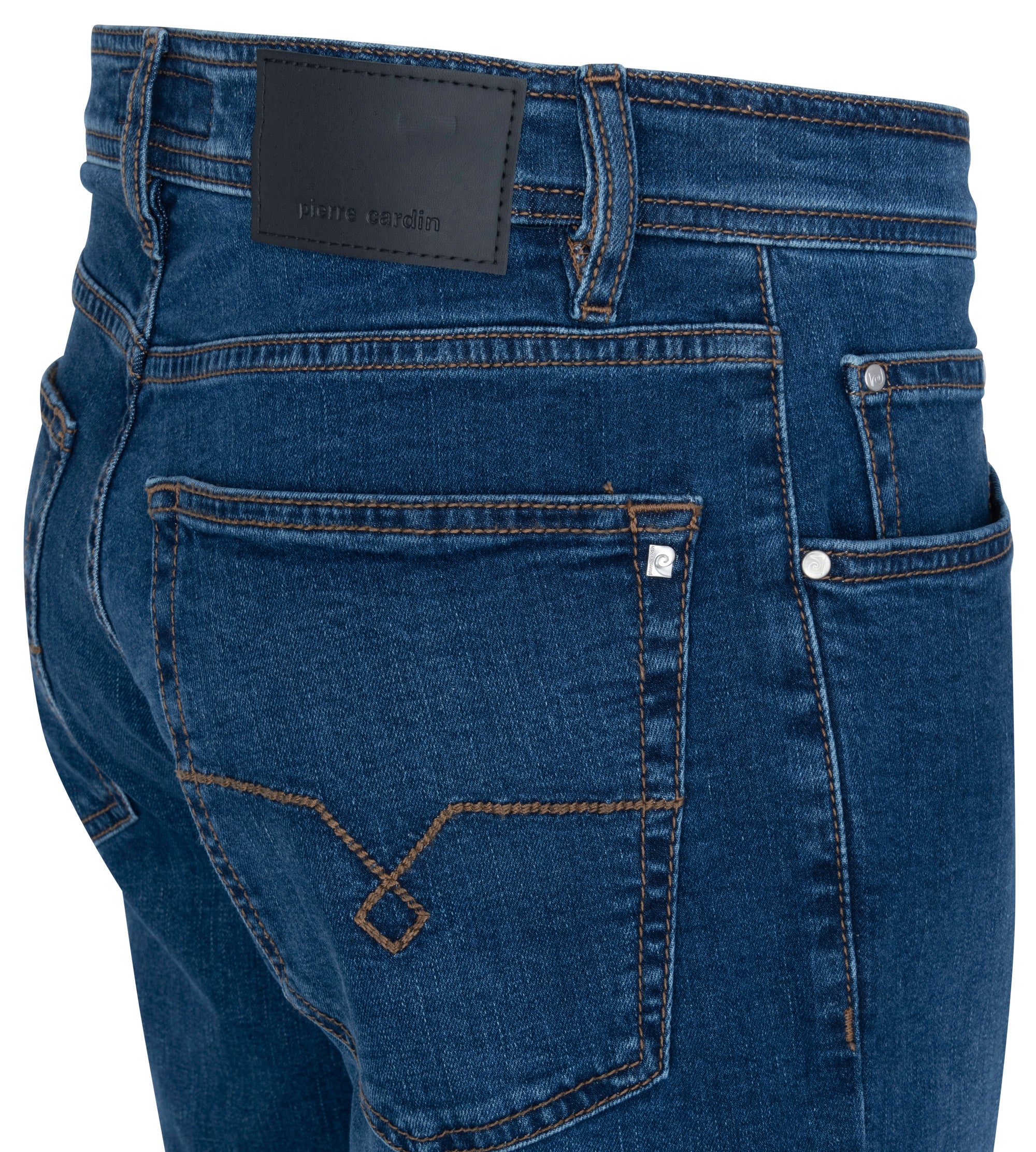 PIERRE CARDIN Deauville Jeans - Midnight Harbor Blue - 31960 8075.6822 von Pierre Cardin