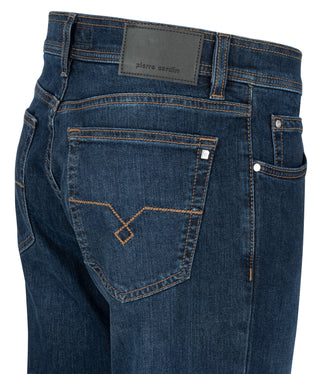 PIERRE CARDIN Deauville Five Pocket - Deep Indigo Drift - 31960 8037.6814