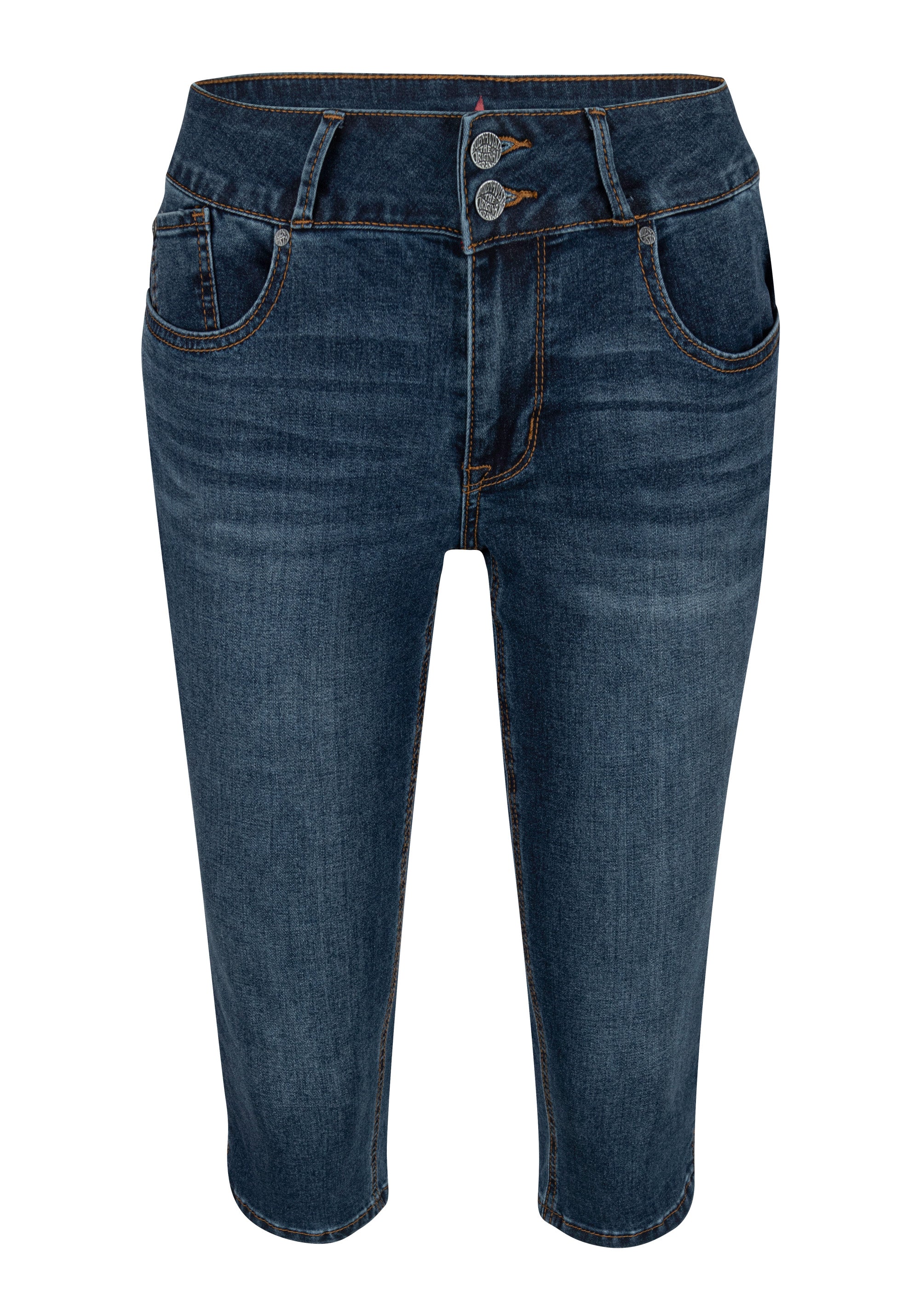 BUENA VISTA Tummyless Capri - Deep Harbor Blue - 888 B5871 370.5222