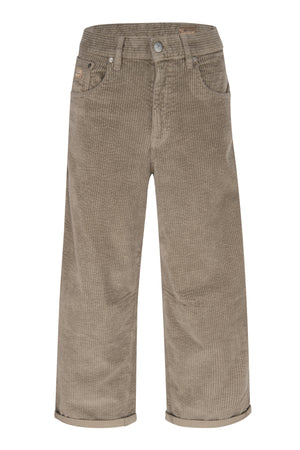 HERRLICHER BARROW Cropped Cordhose - Sandstone Drift - 5970-NC948-087