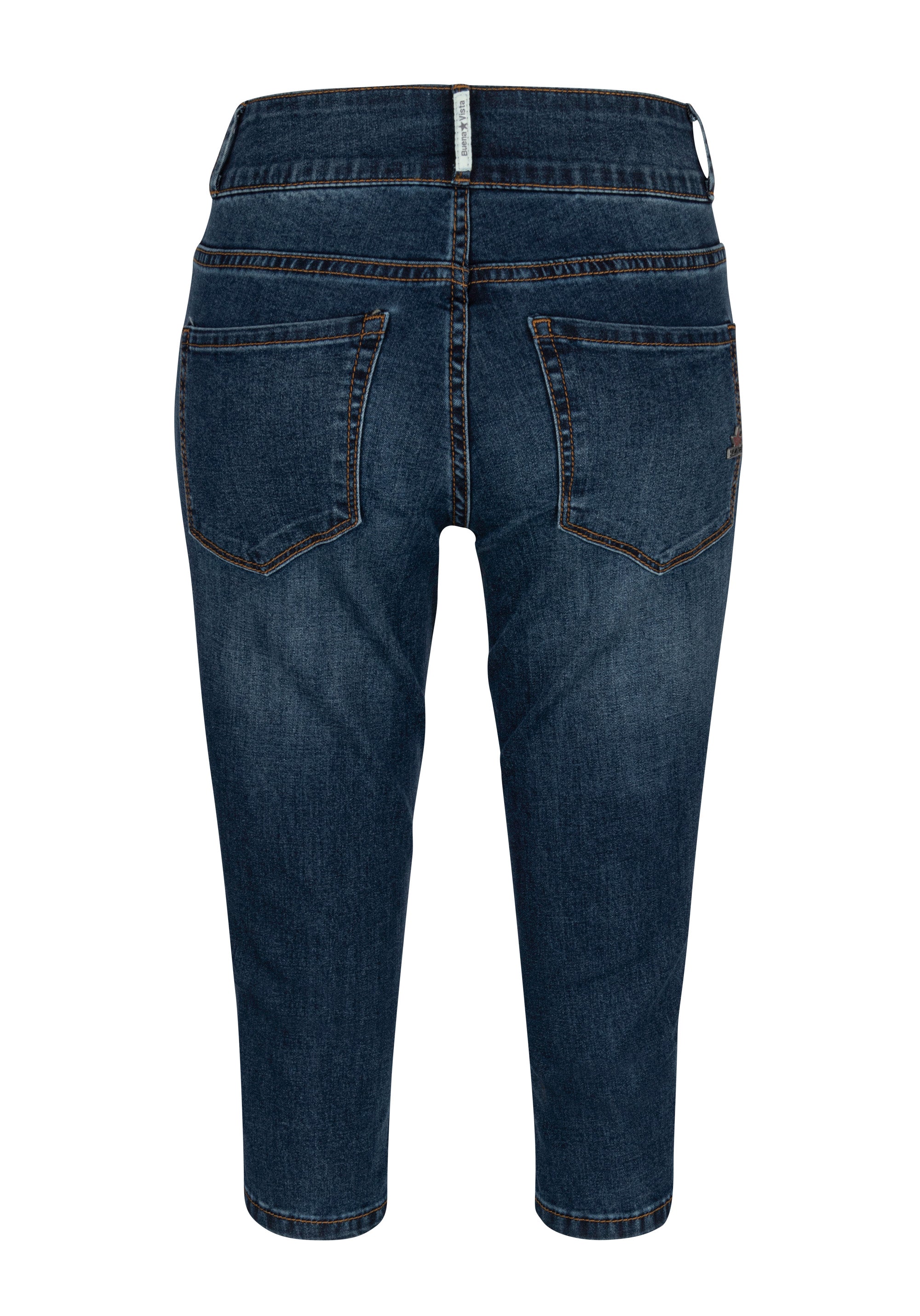 BUENA VISTA Tummyless Capri - Deep Harbor Blue - 888 B5871 370.5222