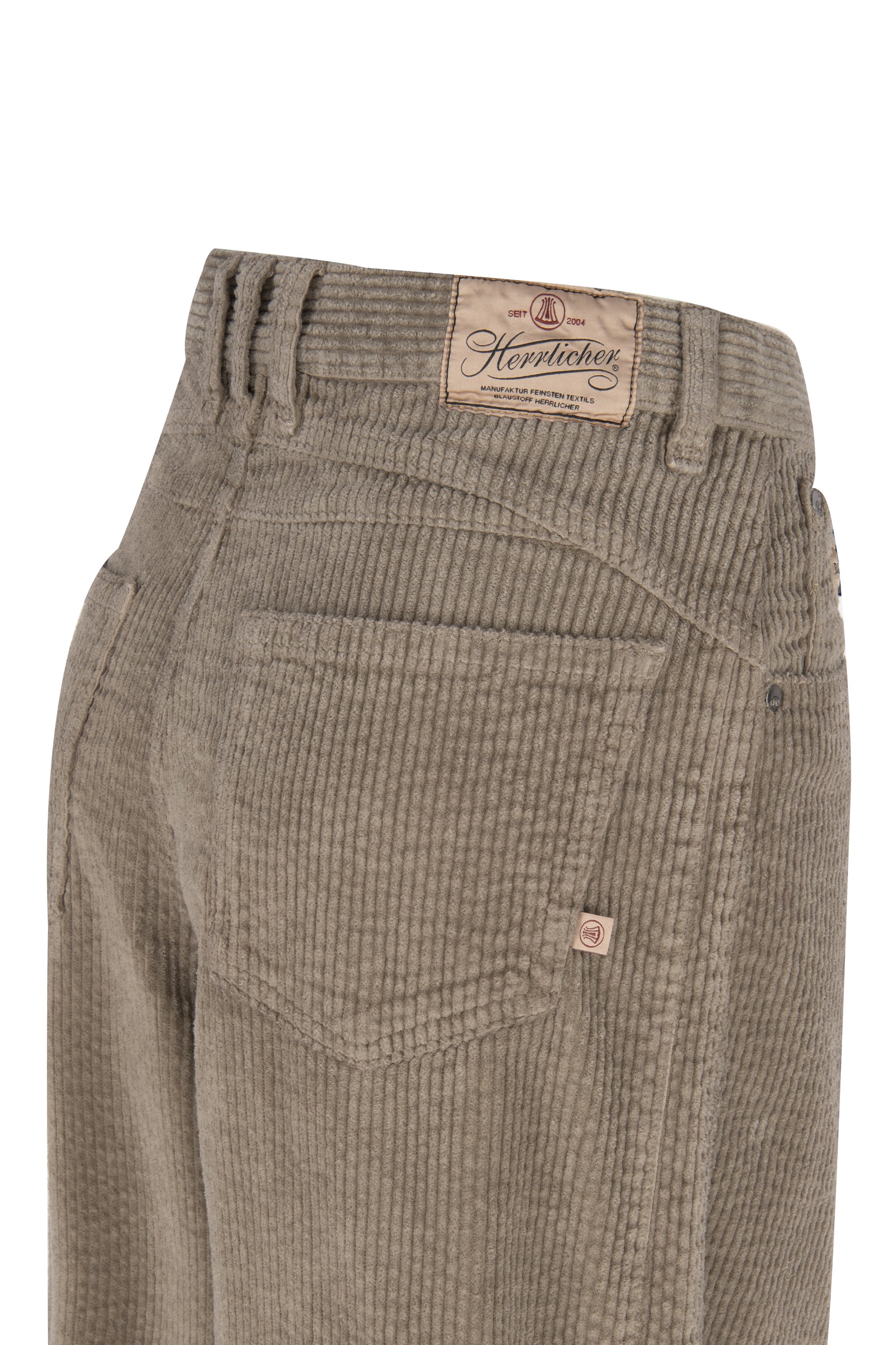 HERRLICHER BARROW Cropped Cordhose - Sandstone Drift - 5970-NC948-087 von Herrlicher