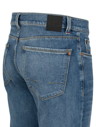 PIERRE CARDIN LYON TAPERED - Coastal Indigo Blue - 34490 7749.6837