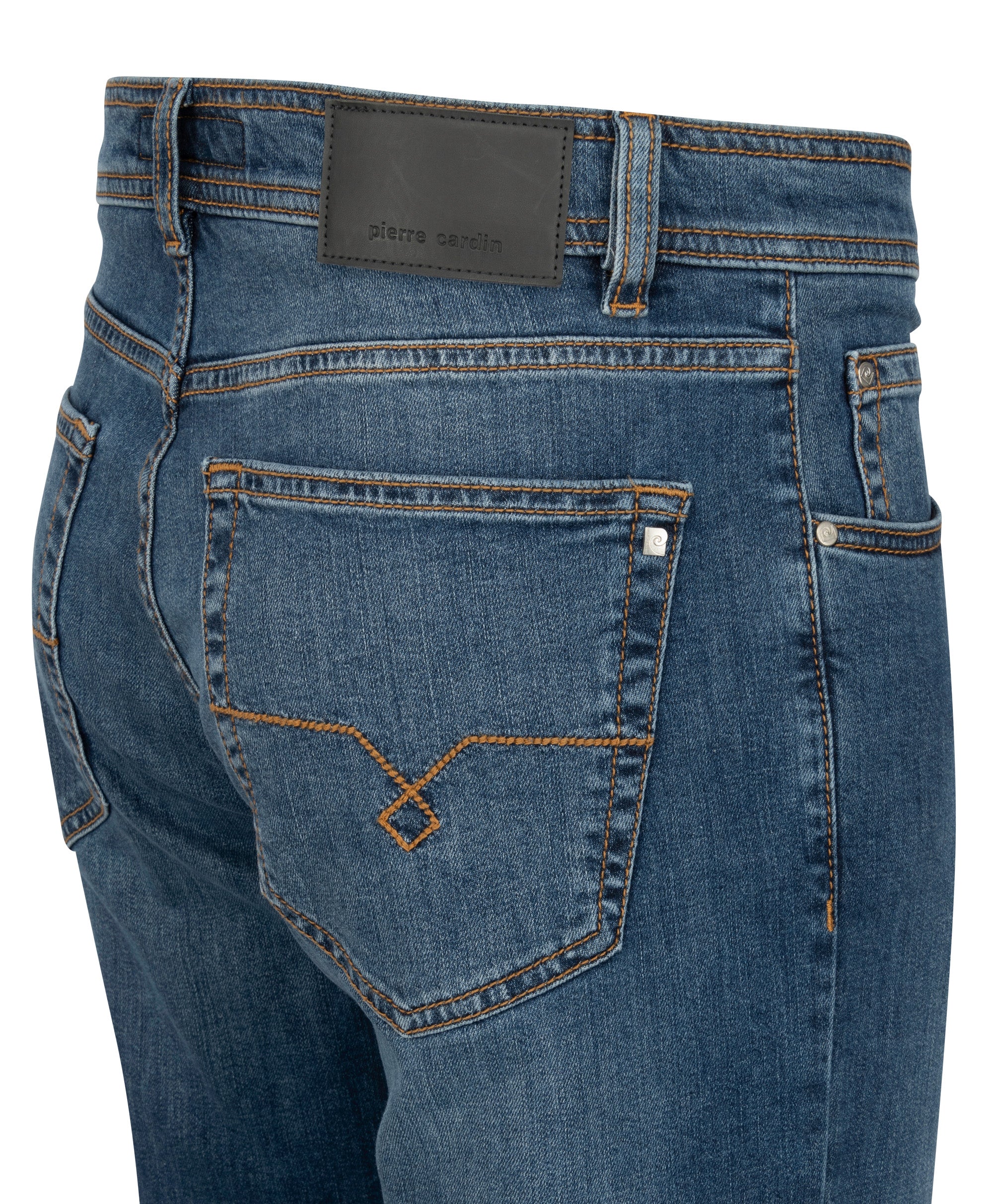 PIERRE CARDIN Deauville Jeans - Driftwood Indigo - 31960 8123.6831 von Pierre Cardin