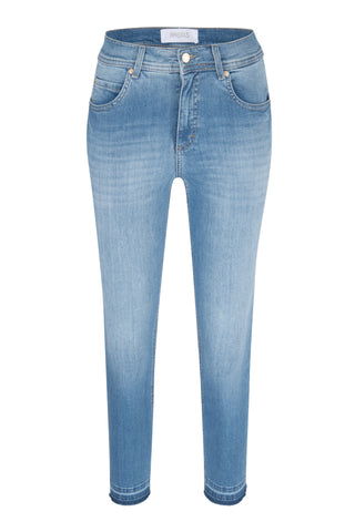 ANGELS JEANS Ornella Fringe Slim-Fit Jeans - Faded Sky Blue - 346 680607.3458