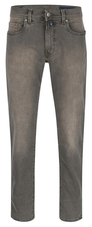 PIERRE CARDIN LYON Five Pocket - Graphite Smoke Beige - 34510 8102.8812