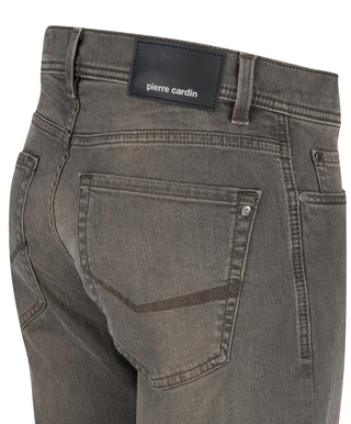 PIERRE CARDIN LYON Five Pocket - Graphite Smoke Beige - 34510 8102.8812