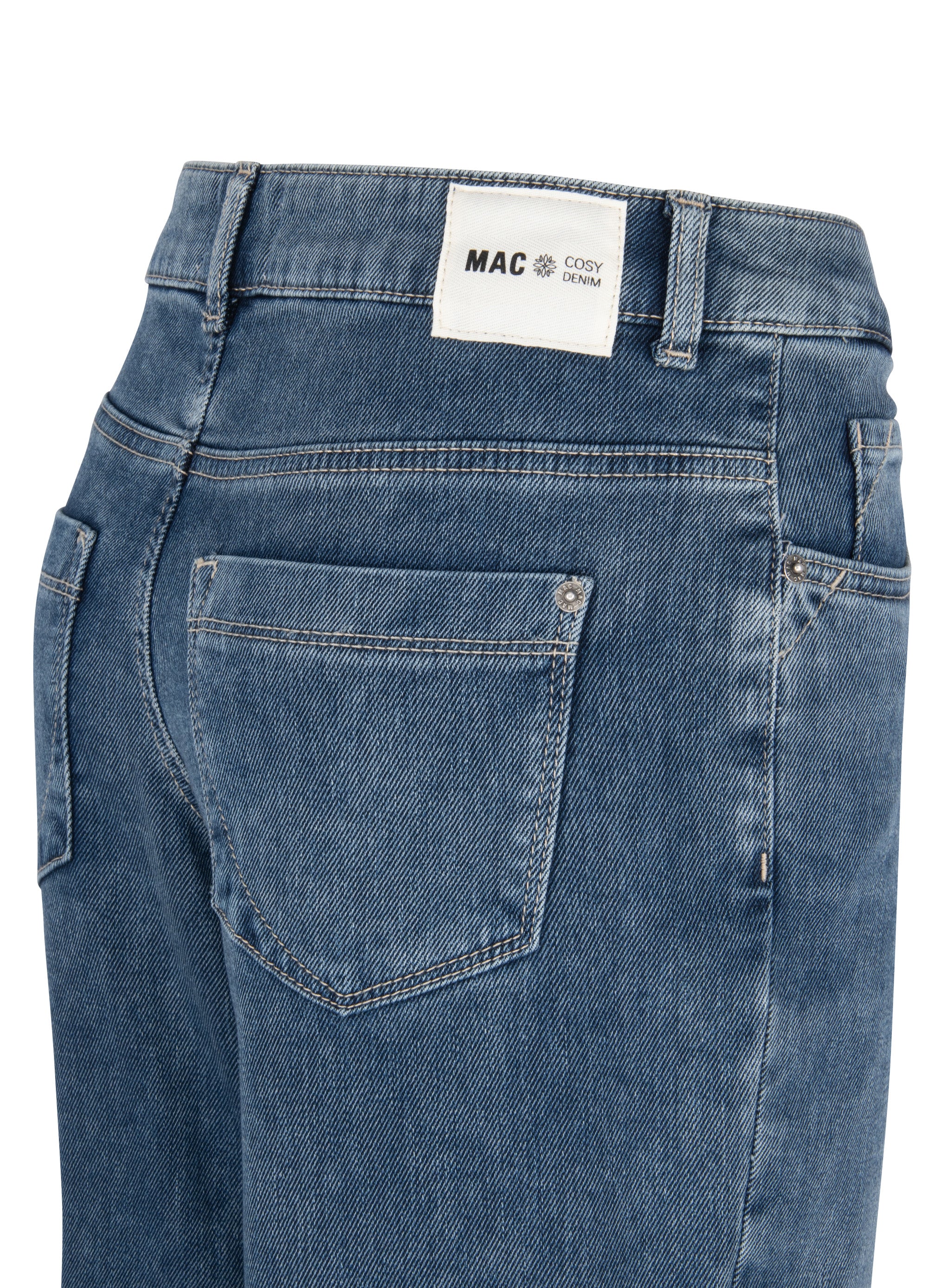 MAC GRACIA Straight Jeans - Ocean Mist Blue - 5381-90-0354-D521 von MAC