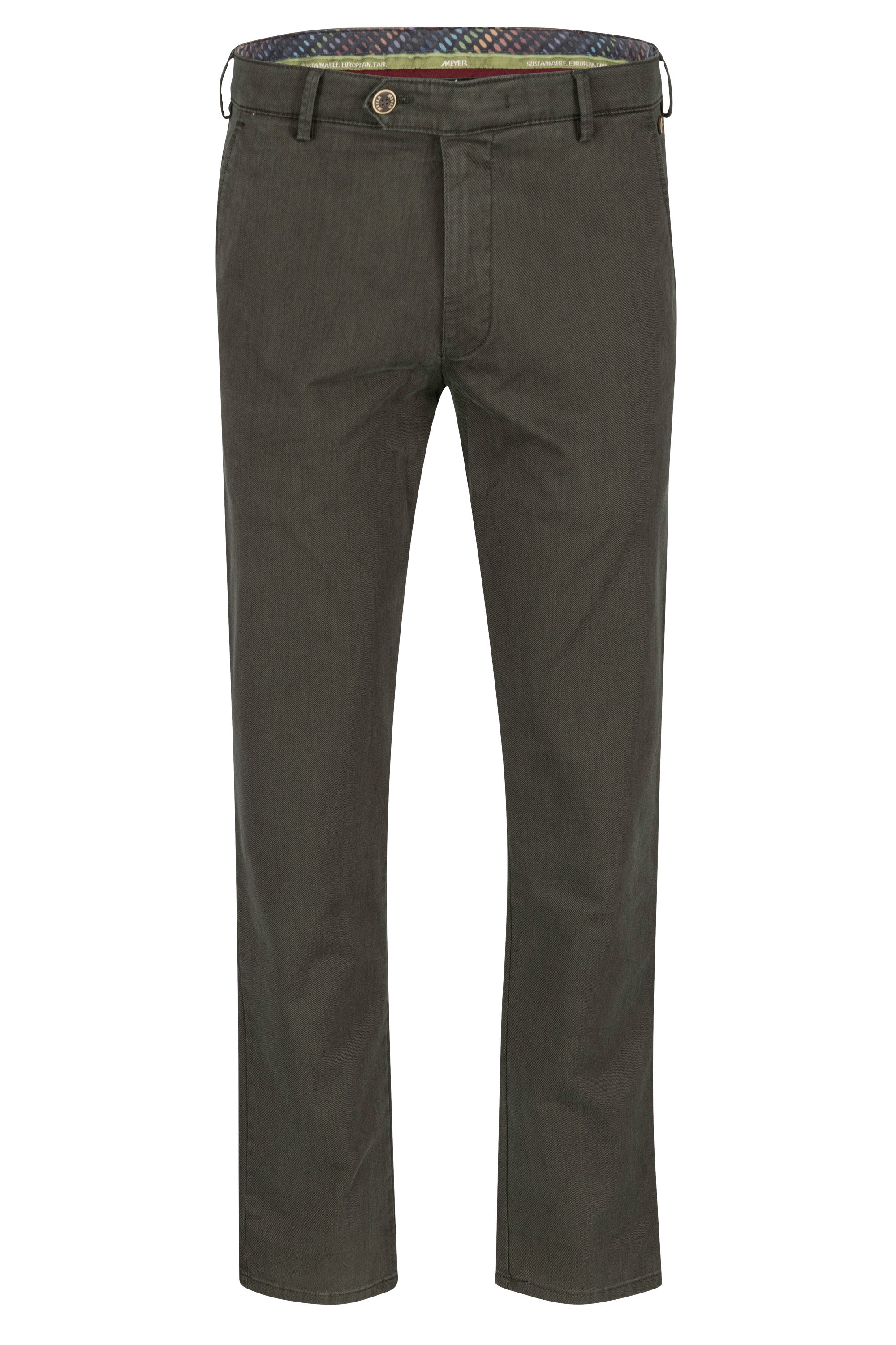 MEYER HOSEN Bonn Chino - Deep Spruce Olive - 102-2-5562.18