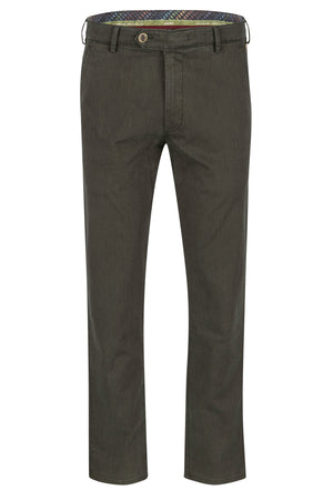 MEYER HOSEN Bonn Chino - Deep Spruce Olive - 102-2-5562.18