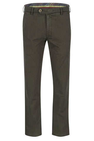 MEYER HOSEN Bonn Chino - Deep Spruce Olive - 102-2-5562.18
