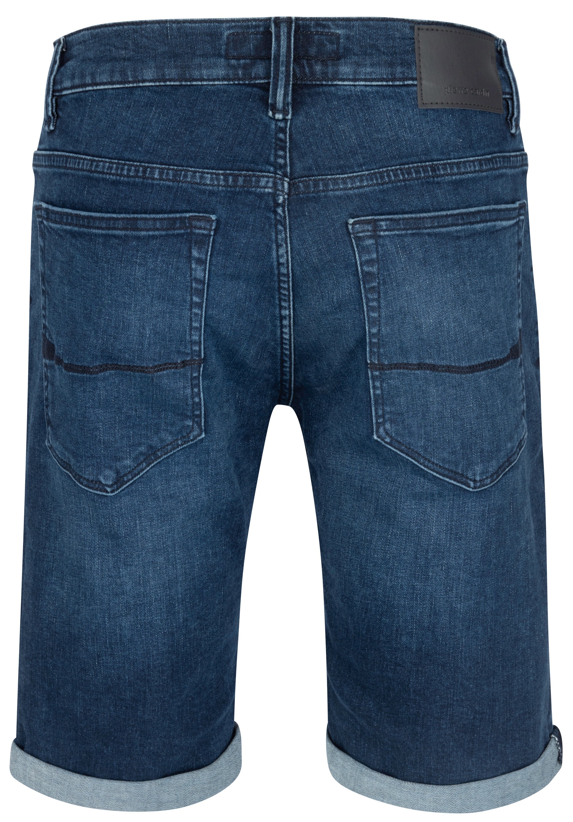 PIERRE CARDIN Antibes Bermuda - Deep Indigo Rinse - 30330 8075.6817