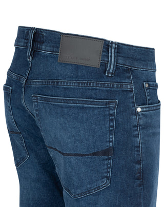 PIERRE CARDIN Antibes Bermuda - Deep Indigo Rinse - 30330 8075.6817