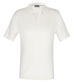 PIERRE CARDIN POLOSHIRT STRICK perlweiss 51964 5146.1006