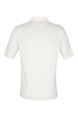 PIERRE CARDIN POLOSHIRT STRICK perlweiss 51964 5146.1006