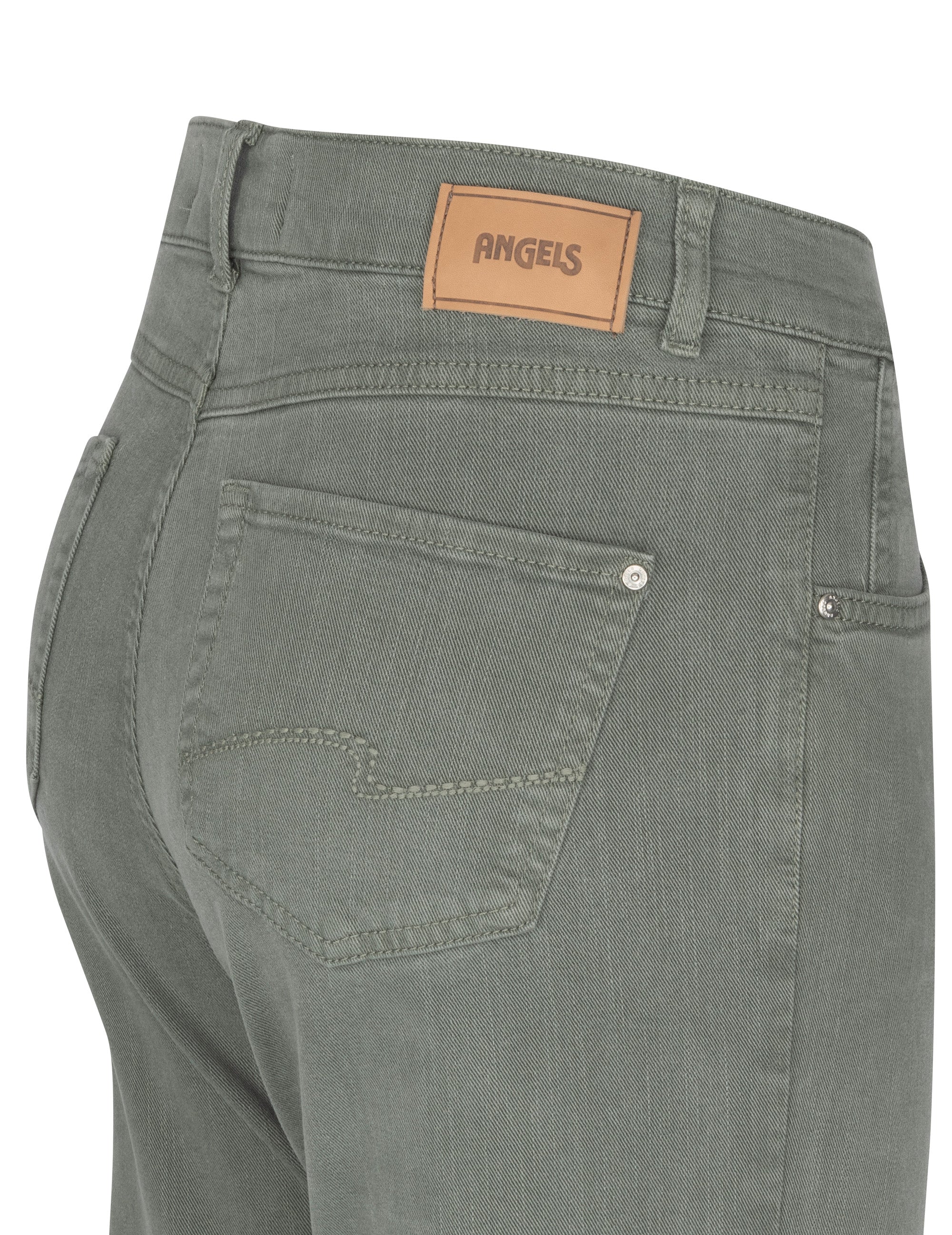 ANGELS JEANS Dolly Straight Jeans - Sage Olive Wash - 188 8055.5285 von Angels Jeans