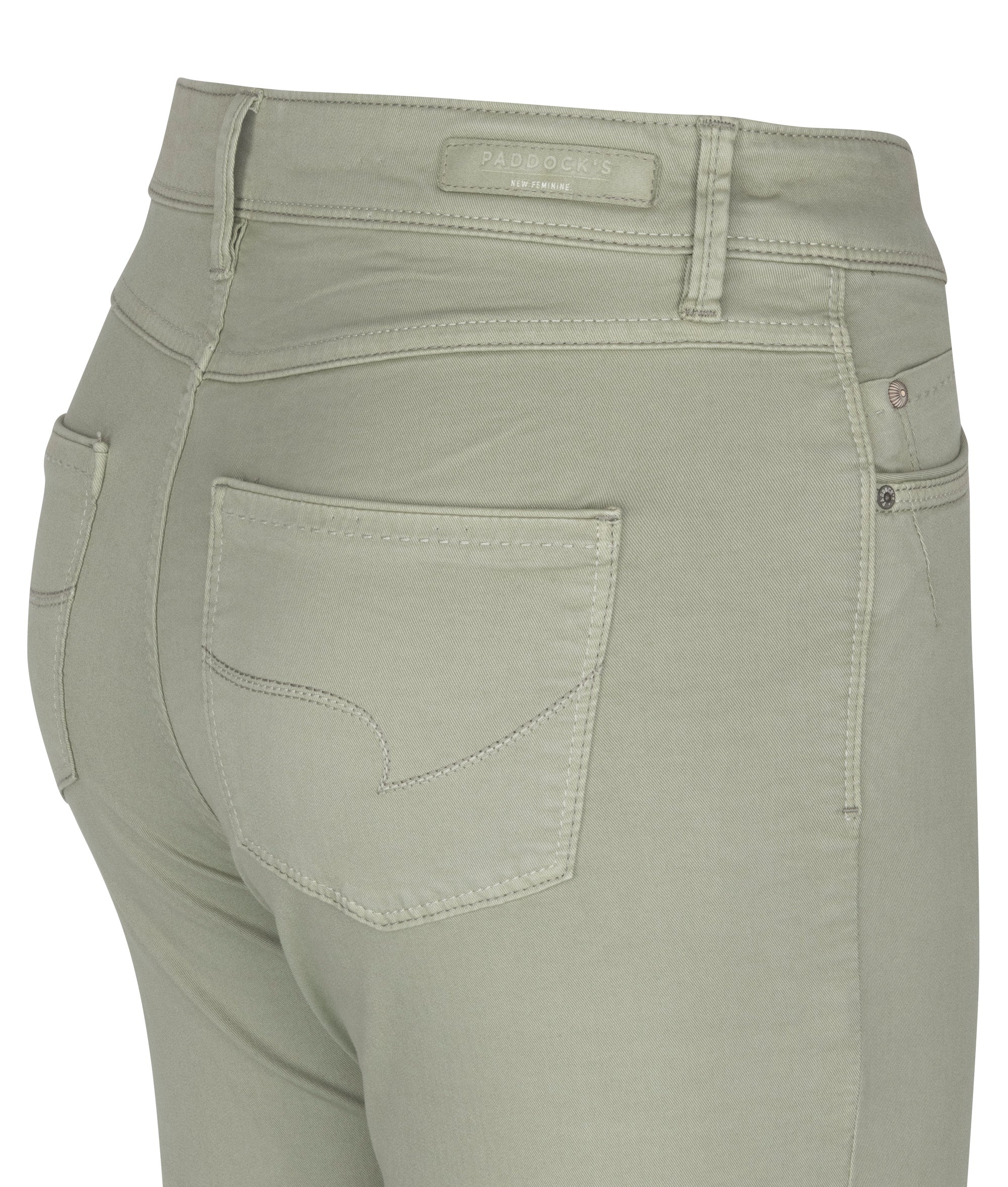 PADDOCKS PIA Capri-Jeans - Sage Mist Green - 60512 4838.1803 von Paddocks