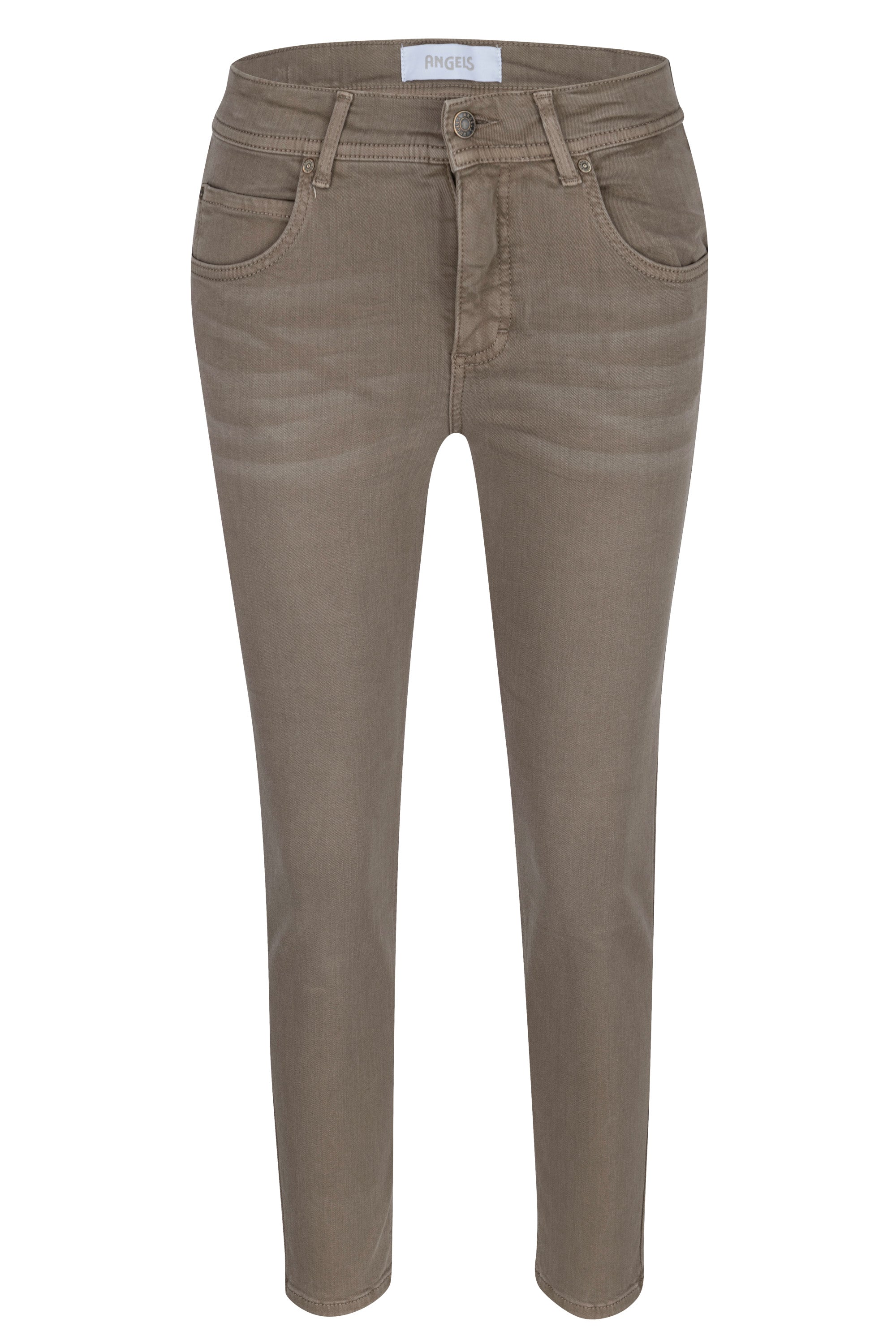 ANGELS JEANS Ornella Slim Jeans - Warm Mushroom Khaki - 346 680007.44458