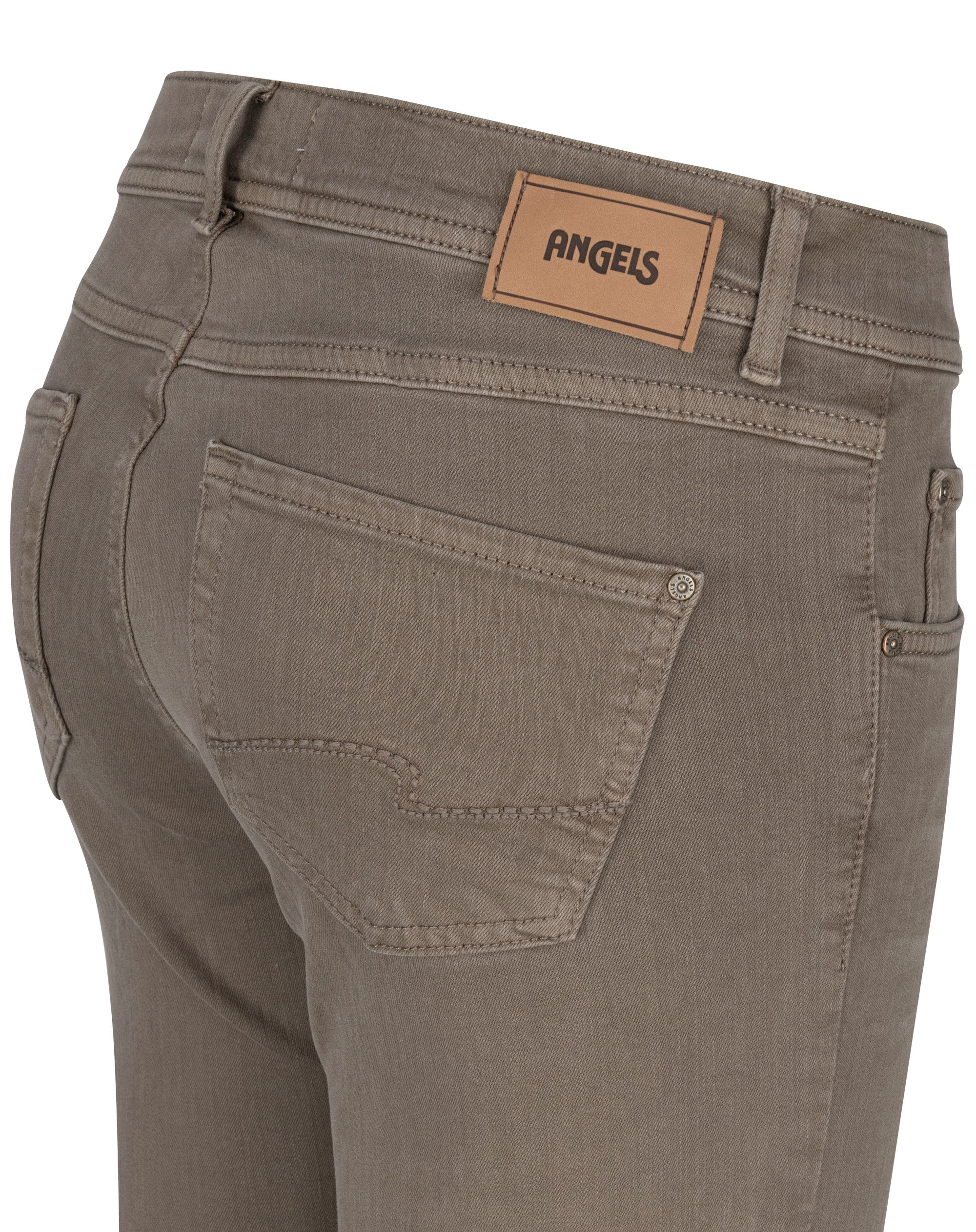 ANGELS JEANS Ornella Slim Jeans - Warm Mushroom Khaki - 346 680007.44458 von Angels Jeans
