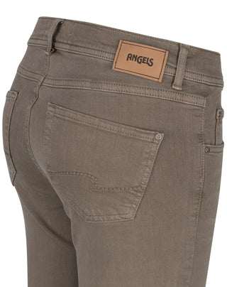 ANGELS JEANS Ornella Slim Jeans - Warm Mushroom Khaki - 346 680007.44458