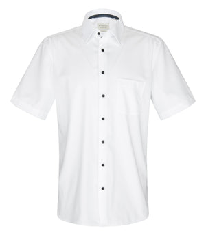 ETERNA COMFORT FIT Kurzarm Hemd weiss twill 1446-00-K181 - Dynamic Cotton