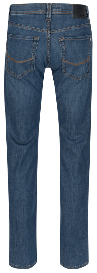 PIERRE CARDIN LYON TAPERED Jeans - Deep Indigo Wash - 34510 8069.6812