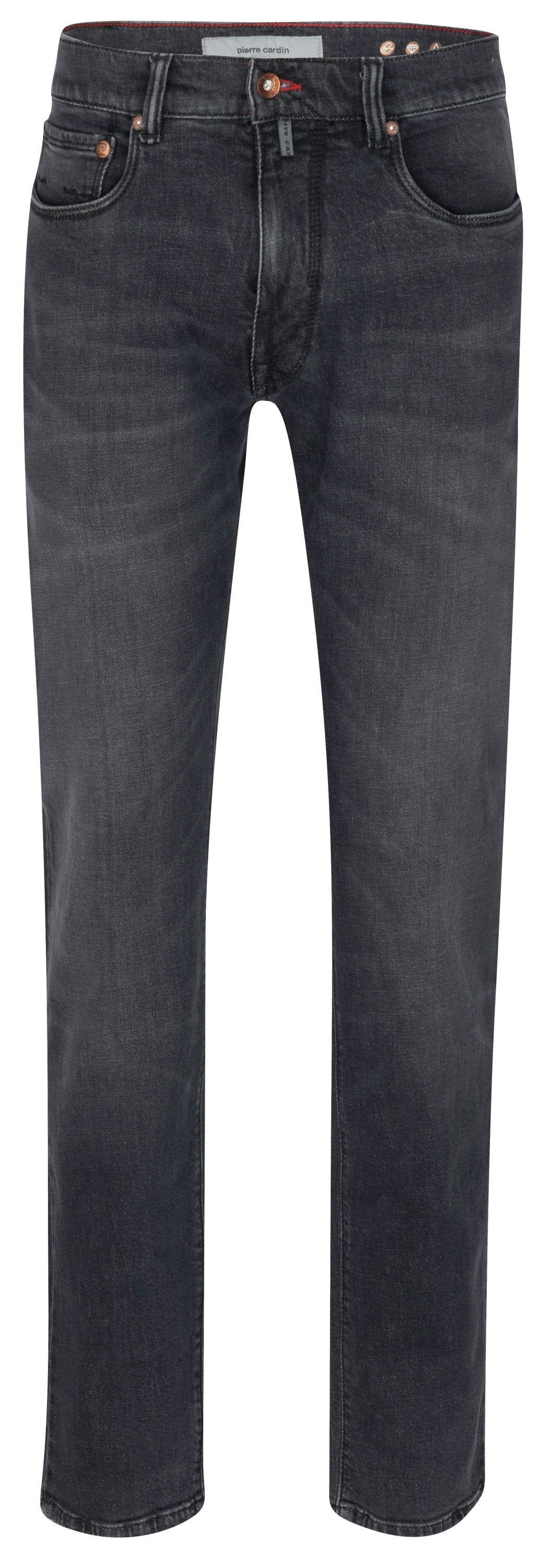 PIERRE CARDIN Lyon Tapered - Charcoal Indigo Grey - 34490 7742.9817