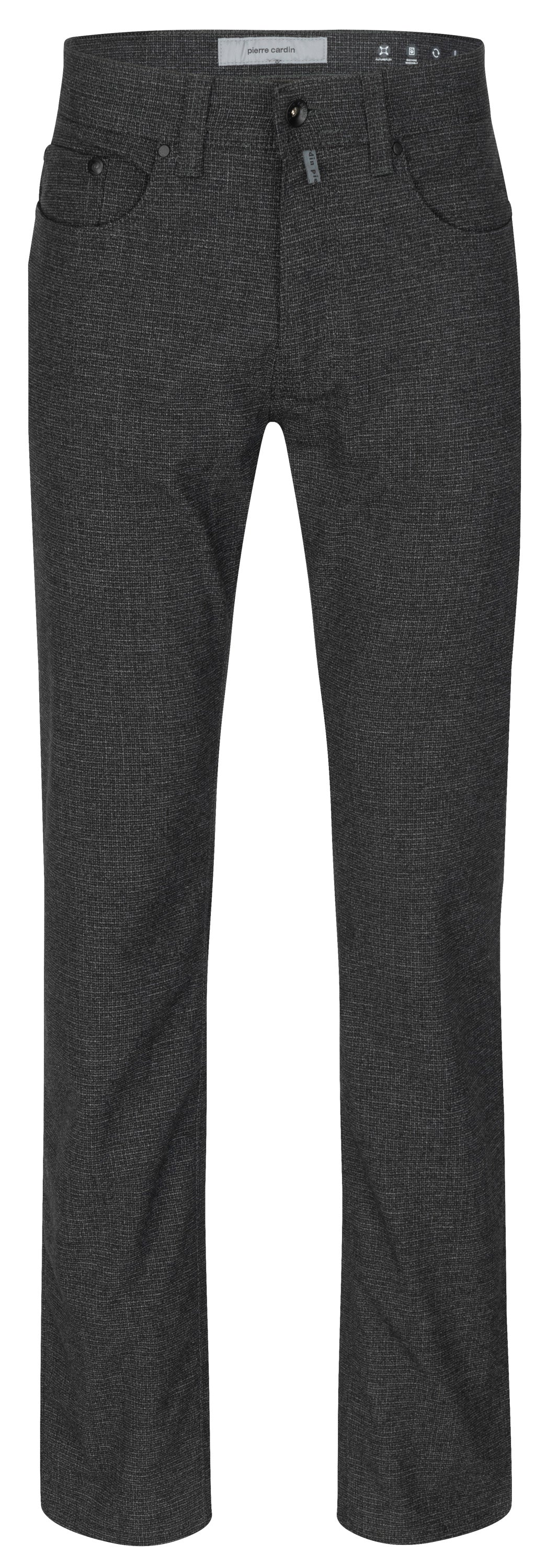 PIERRE CARDIN LYON Tapered Chino - Iron Fog Graphite - 34540 1031.9203