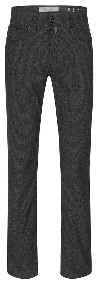 PIERRE CARDIN LYON Tapered Chino - Iron Fog Graphite - 34540 1031.9203