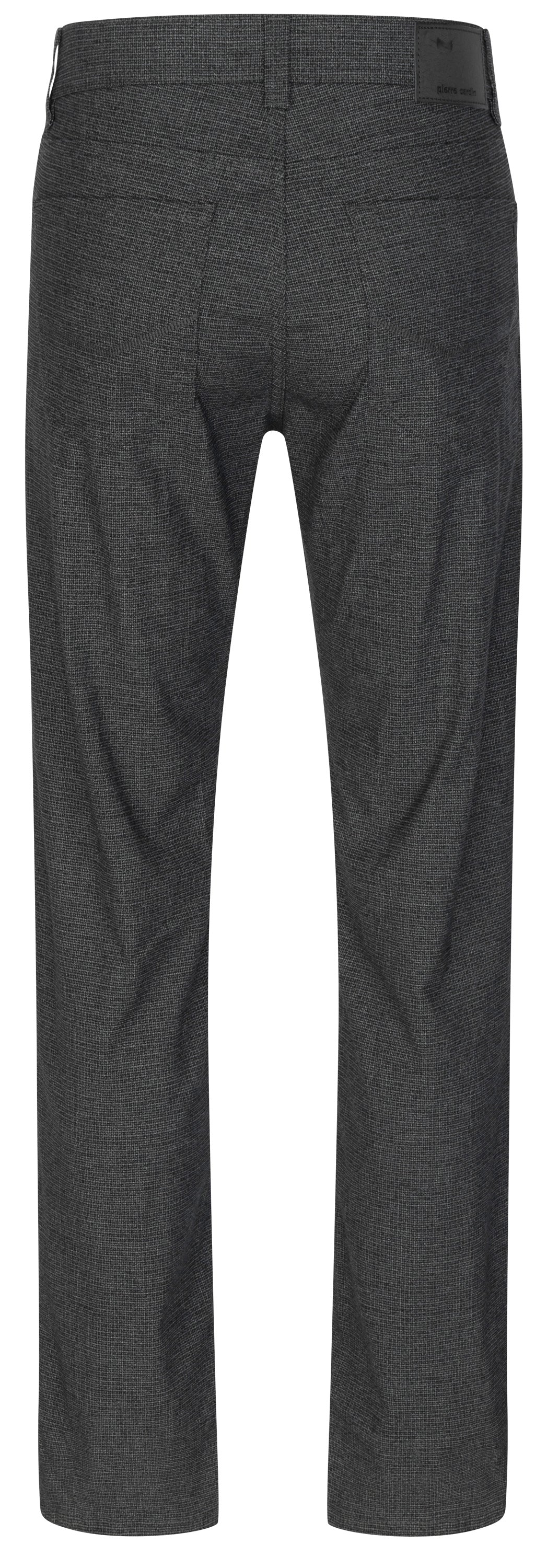 PIERRE CARDIN Lyon Tapered Hose - Charcoal Microgrid - 34540 1031.9102