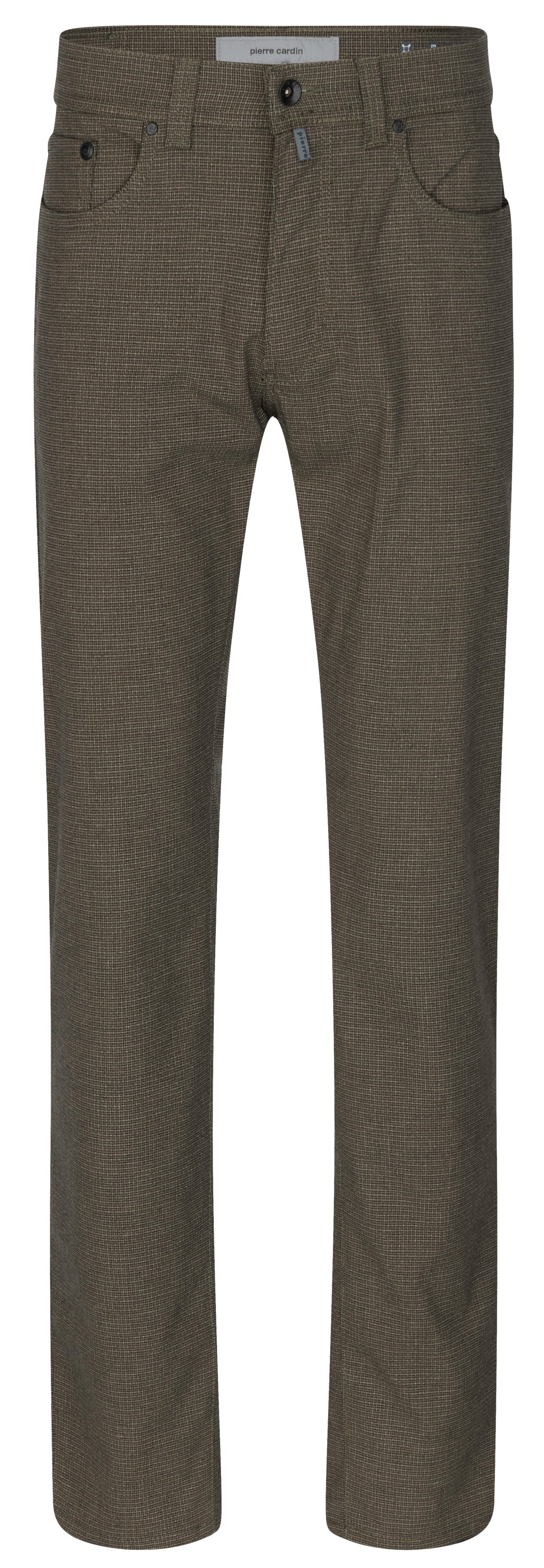 PIERRE CARDIN Lyon Tapered Hose - Wood Thrush Olive - 34540 1031.8016