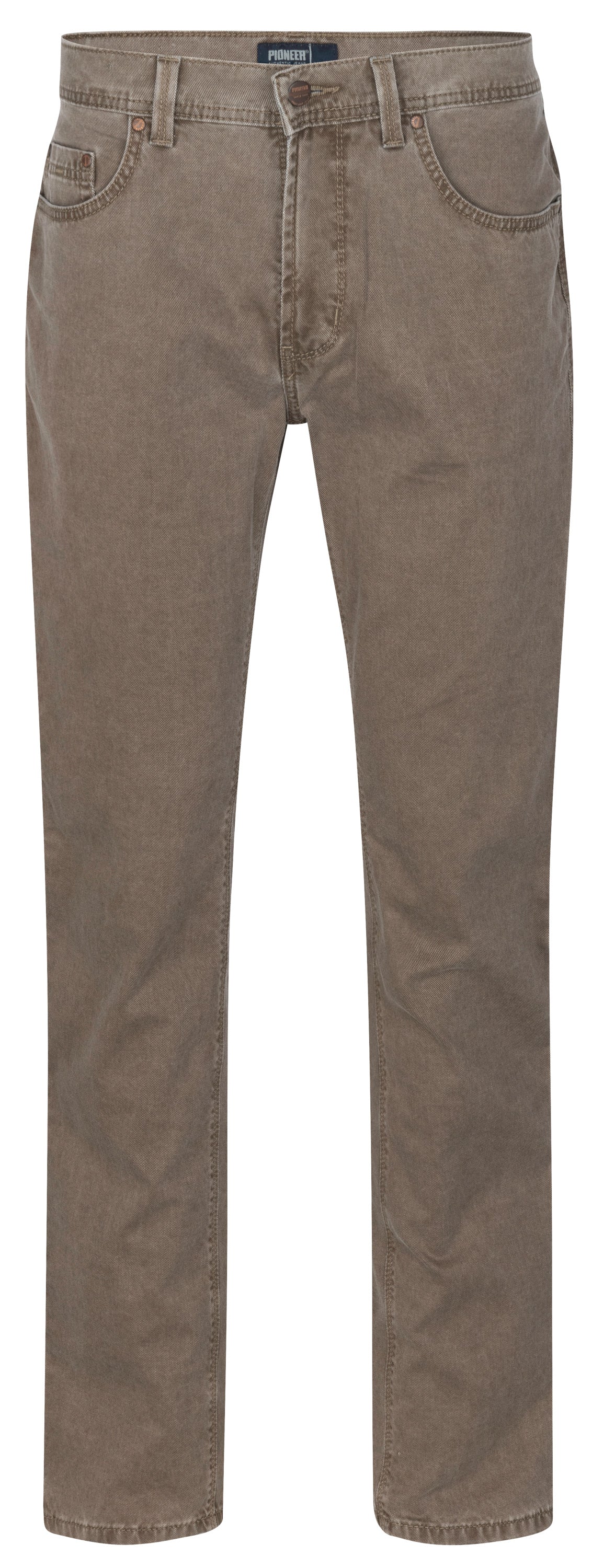 PIONEER Rando Five Pocket - Washed Taupe Brown - 16801 3754.8200